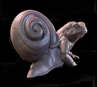Toadsnail 3D model