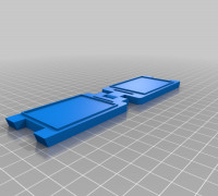 Mini Floor Stand Blank 3D model