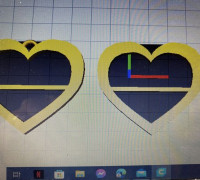 heart name 3D model