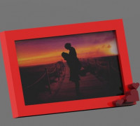 Photo frame 3D model