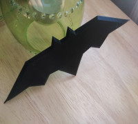 Hush style batarang 3D model