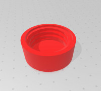gas cap for skidder 3D model