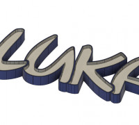 Luka Lamp Led 3D model