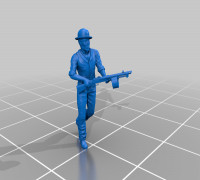 Fallout RPG - Settlement Ghoul Bartender 3D model