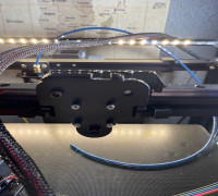 Hermit Crab Mounting Bracket for Top Mounted Linear Rails 3D model