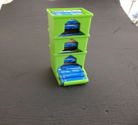 Expandable Battery dispenser 3D model