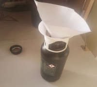 Resin Strainer Holder (FDM Printable) 3D model