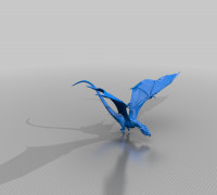 Dragon Flying 3D model
