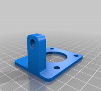 PTFE mount for Creality Extruder 3D model
