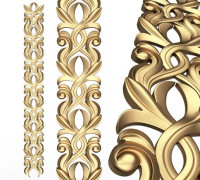 Ornament Element Molding 016 3D model