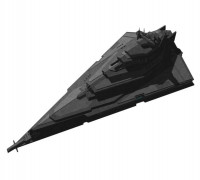 Finalizer- Resurgent Star Destroyer Version 2.0 3D model