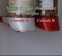 Multi-purpose jar dispenser 3D model