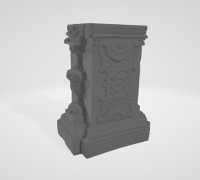 column 3D model