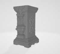 column 3D model
