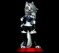 loona - Helluva Boss 3D model