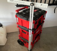 Milwaukee Packout t-square mount 3D model