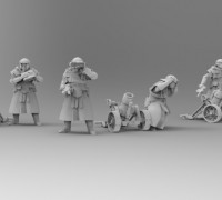 Roman Mortars - Light Support battery 3D model