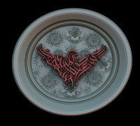 COIN WITH DESIGN 3D model