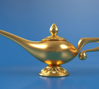 Lamp Genie 3D model