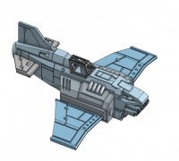 aeronautic thunder bird 3D model