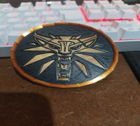 The Witcher Wolf Coaster 3D model