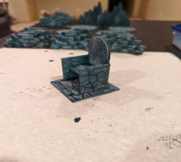 Ice Throne 3D model