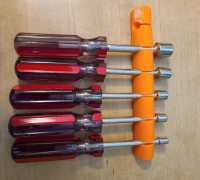 Nut Driver Holder 3D model
