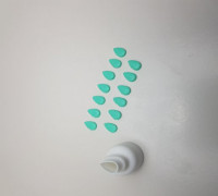 Polymer Clay Microcutter Leaf 3D model