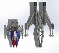 Advanced A-Wing 3D model