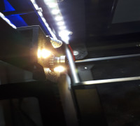 Qidi X-Max Raspberry Pi Camera rev2.2 + LED mount 3D model