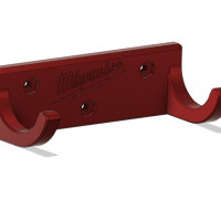 Milwaukee Screw Driver wall mount 3D model