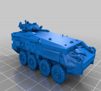 Aliens APC Kitbash (Updated) 3D model
