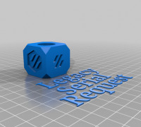 Voron Design Cube - Legacy Serial Request 3D model