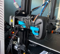 Ender 3 Logitech C270 webcam mount 3D model