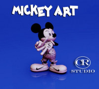 MICKEY ART 3D model