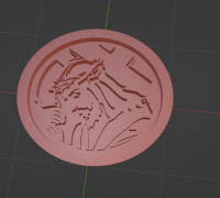 Jesus coaster 3D model