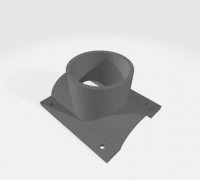 pvc pipe fitting 40 3D model