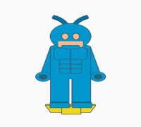 Flatminis Continued - The Tick 3D model