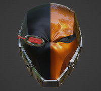 Cyber DeathStroke V2 3D model