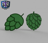 Hop" coaster under bock 3D model