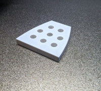 Ender 3 s1 tray insert - nozzle holder 3D model