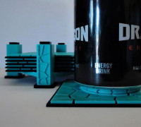 Coaster Set 3D model