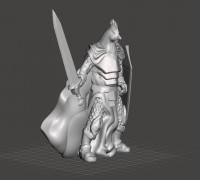 Chicken Knight 3D model