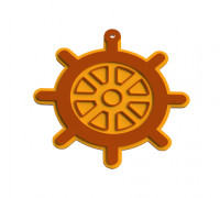 keychain rudder 3D model