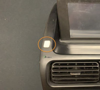ALTEZZA / LEXUS IS200/300 GPS Blank Button 3D model