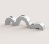 Candle holder 3D model