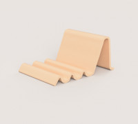 Wave Phone stand 3D model