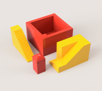 MONUMENT VALLEY BUILD SET 3D model