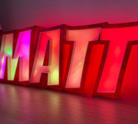 Matt Lamp 3D model