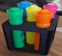 5-color Highlight Holder 3D model